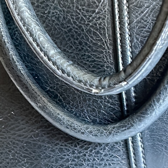 Aldo Black Soft Faux Leather Tote Bag - Picture 16 of 16